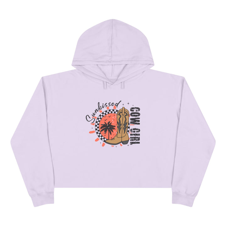 Sunkissed Cowgirl - Crop Hoodie