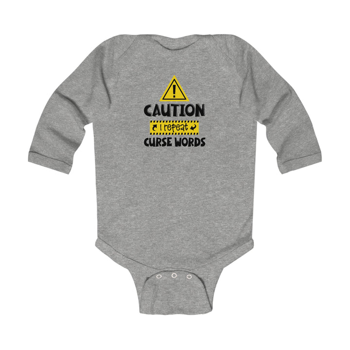Caution - Infant Long Sleeve Bodysuit