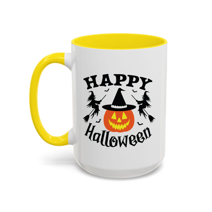 Happy Halloween - Accent Coffee Mug (11, 15oz)
