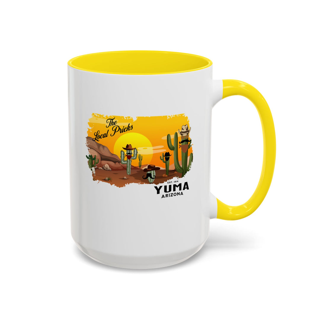 Local Pricks - Accent Coffee Mug (11, 15oz)