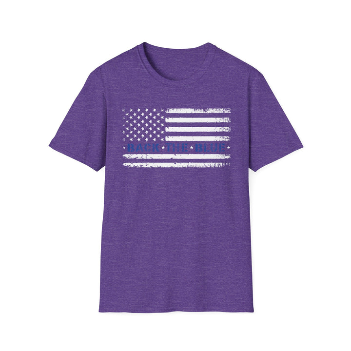 Back The Blue - Unisex Softstyle T-Shirt