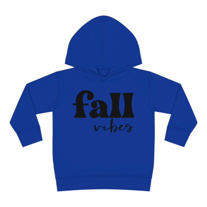 Fall Vibes - Toddler Pullover Fleece Hoodie