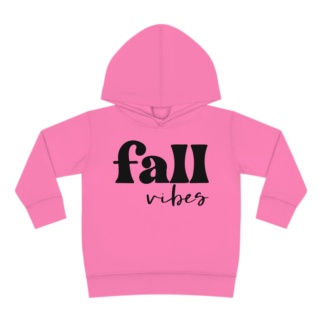 Fall Vibes - Toddler Pullover Fleece Hoodie