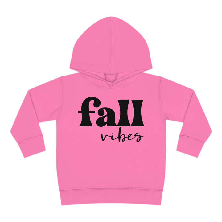 Fall Vibes - Toddler Pullover Fleece Hoodie