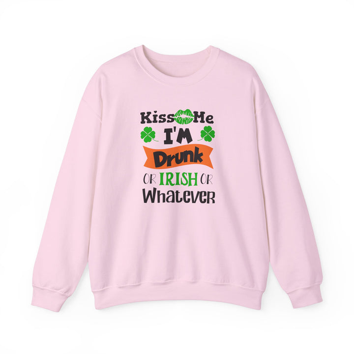 Kiss Me I'm Drunk - Unisex Heavy Blend™ Crewneck Sweatshirt