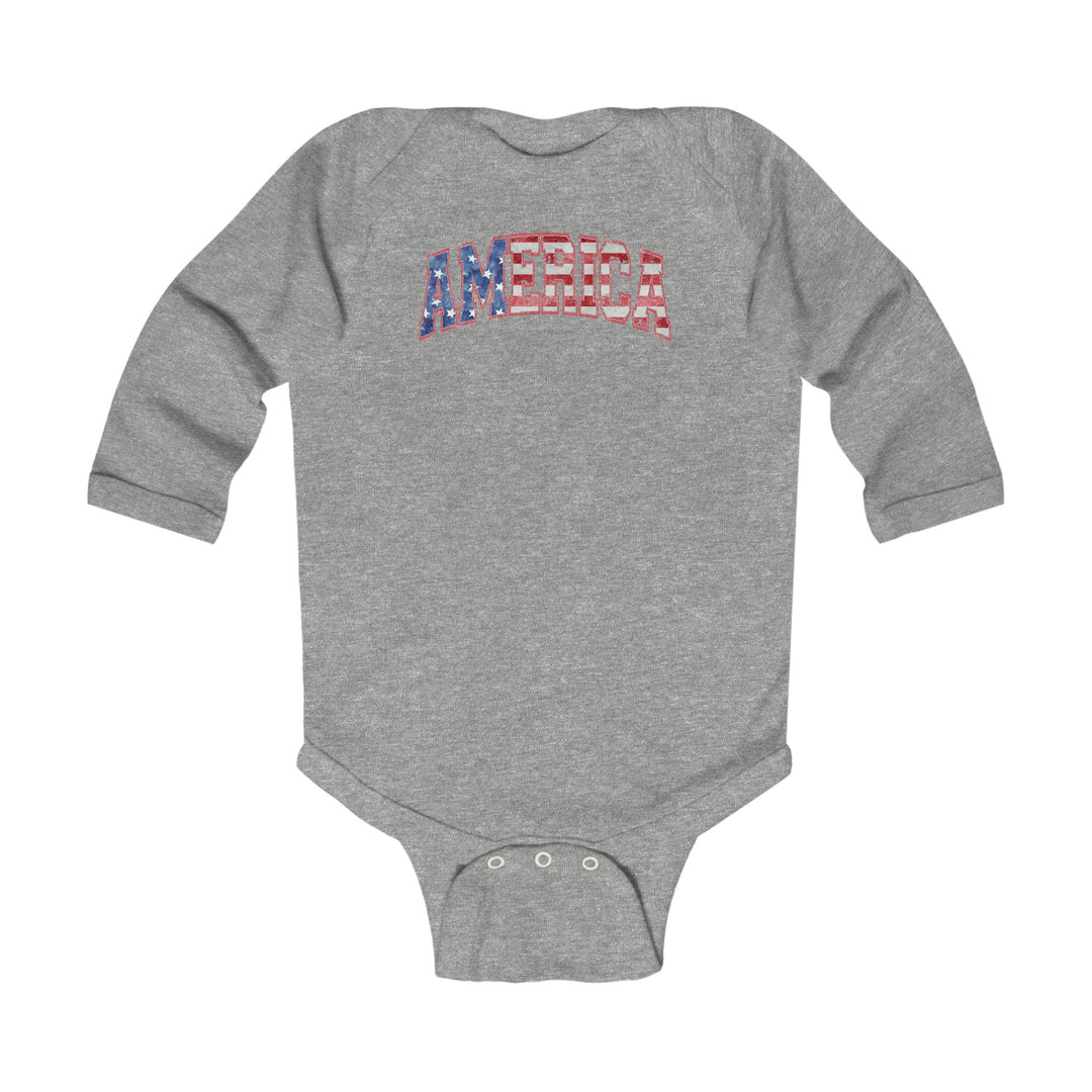 America - Infant Long Sleeve Bodysuit