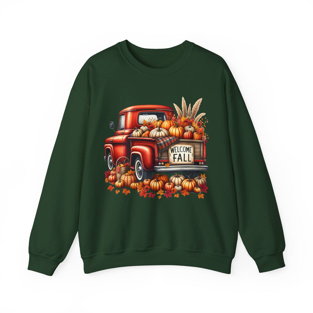 Welcome Fall - Unisex Heavy Blend™ Crewneck Sweatshirt