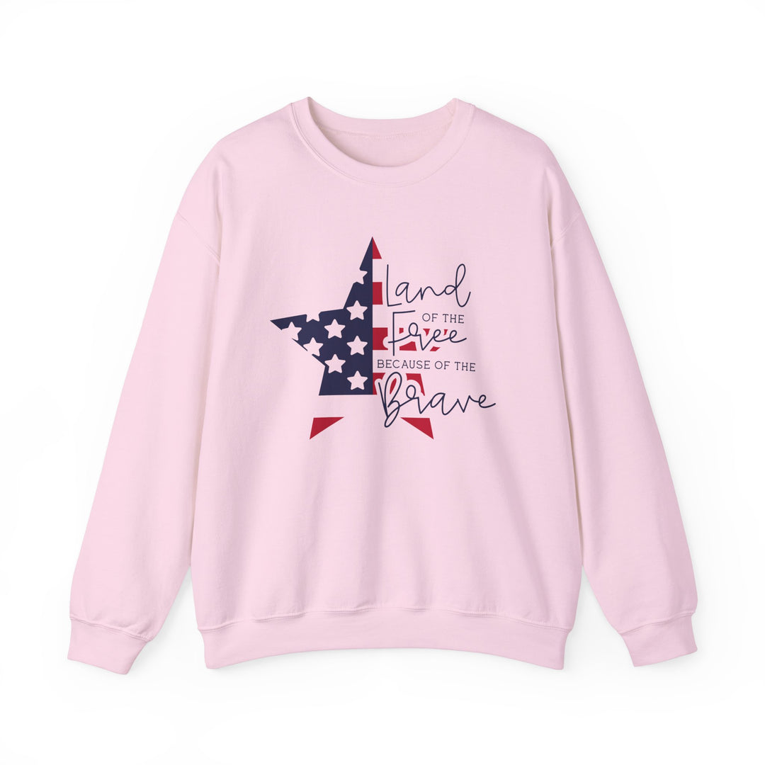 Land Of The Free - Unisex Heavy Blend™ Crewneck Sweatshirt