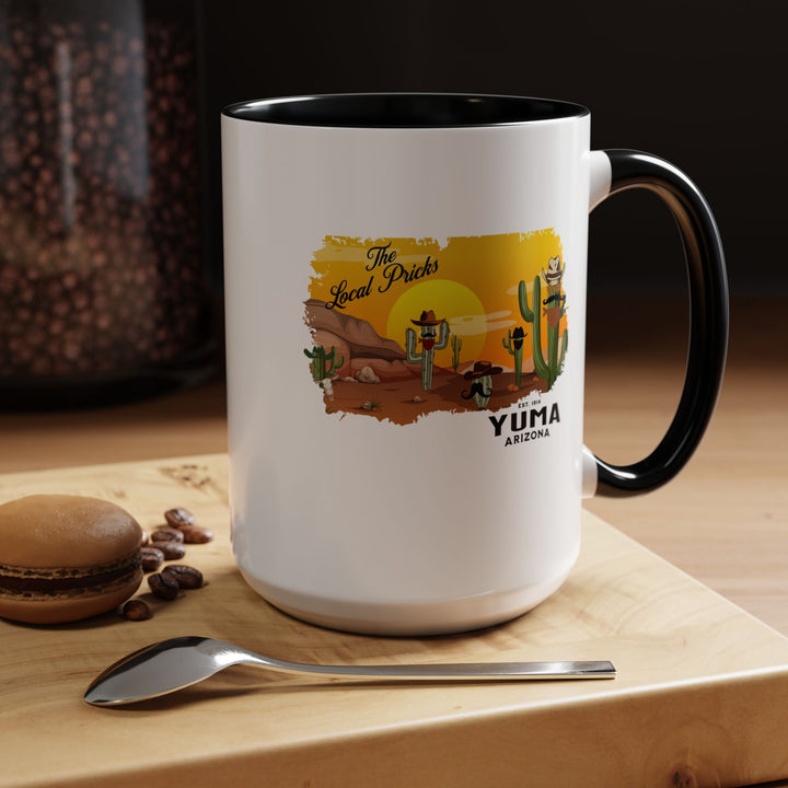 Local Pricks - Accent Coffee Mug (11, 15oz)