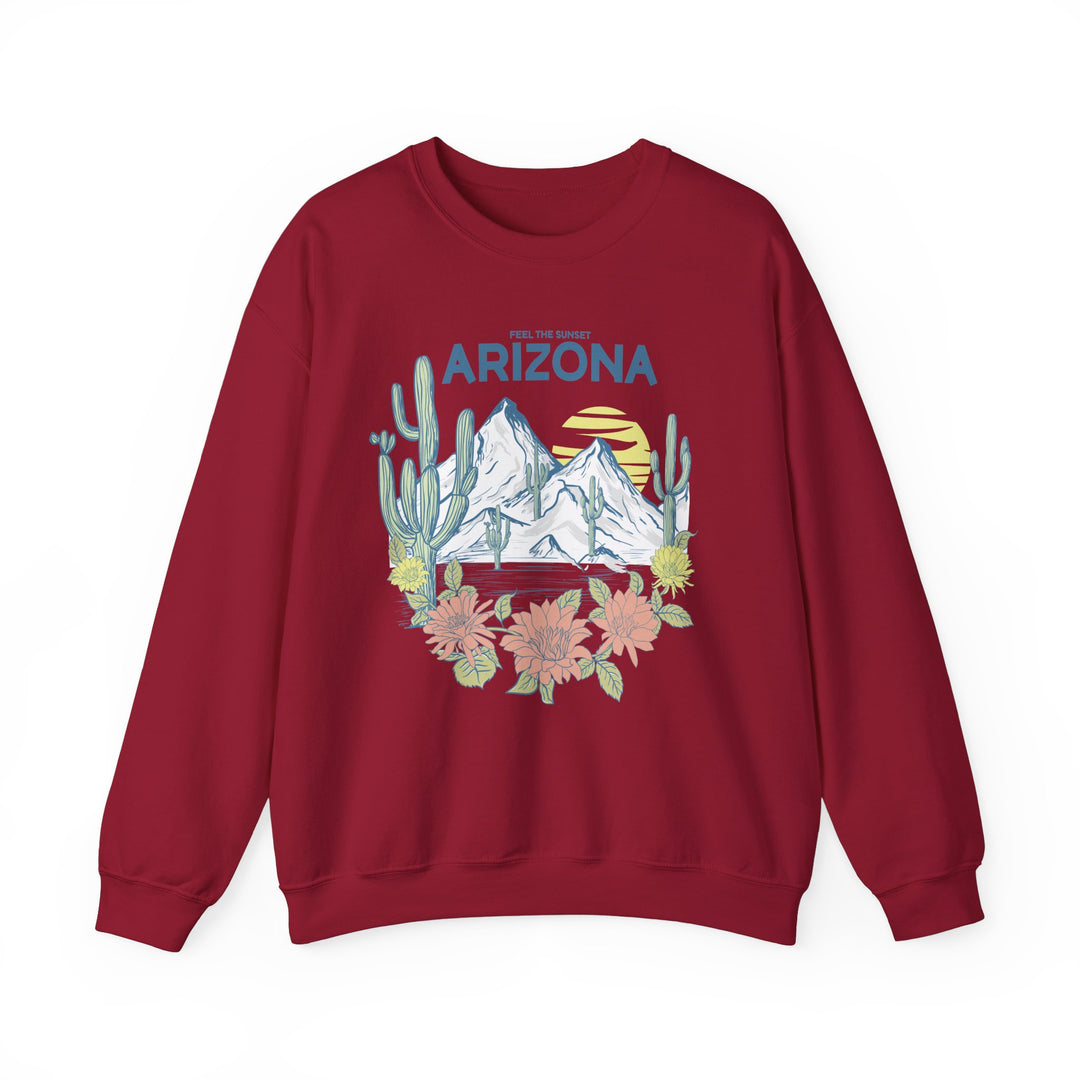 Feel The Sunset Arizona - Unisex Heavy Blend™ Crewneck Sweatshirt