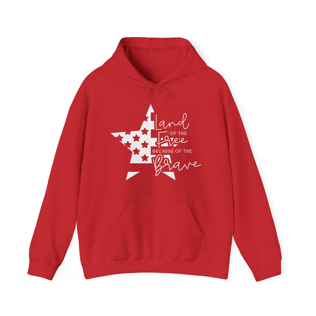 Land Of The Free - Unisex Heavy Blend™ Hooded Sweatshirt