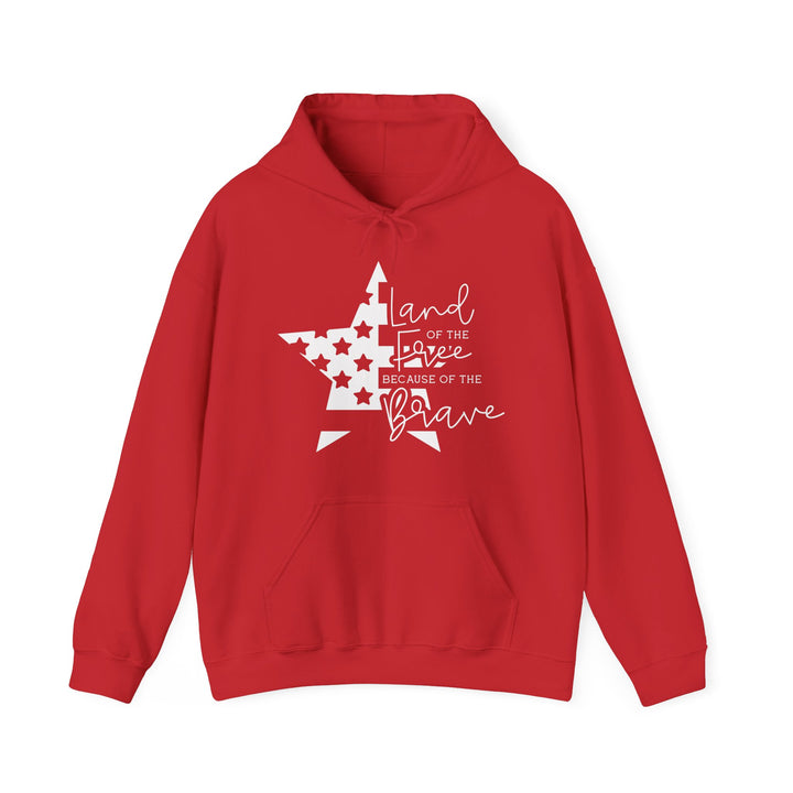Land Of The Free - Unisex Heavy Blend™ Hooded Sweatshirt