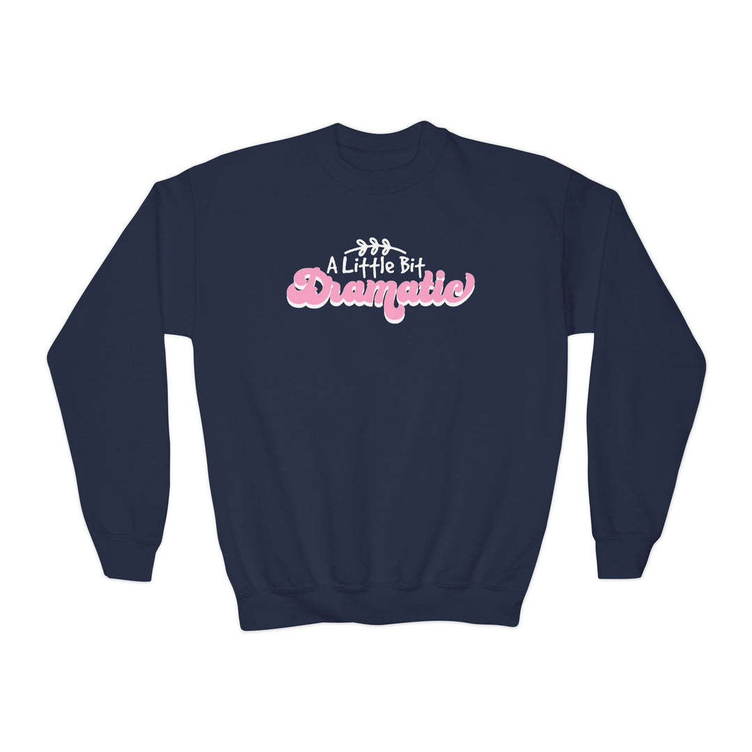 Little Bit Dramatic - Youth Crewneck Sweatshirt