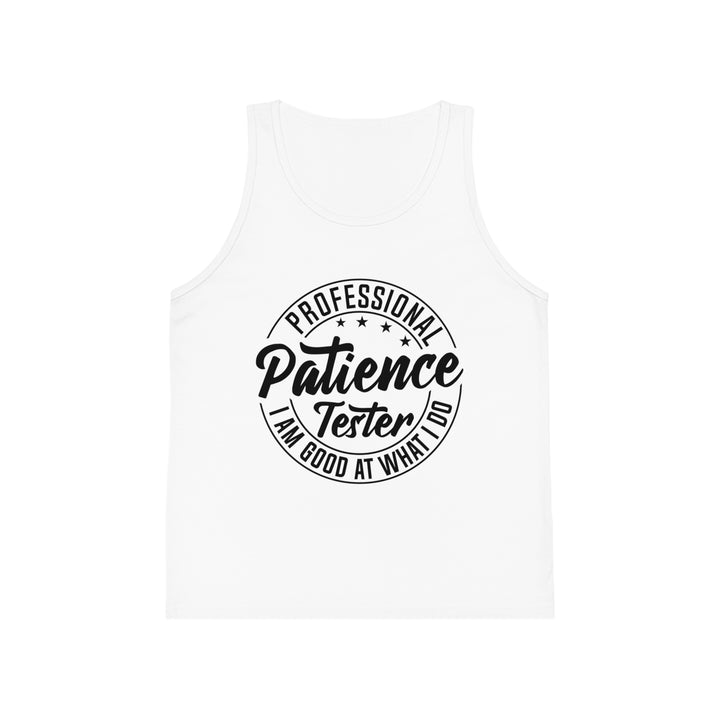Professional Patience Tester - Kid's Jersey Tank Top