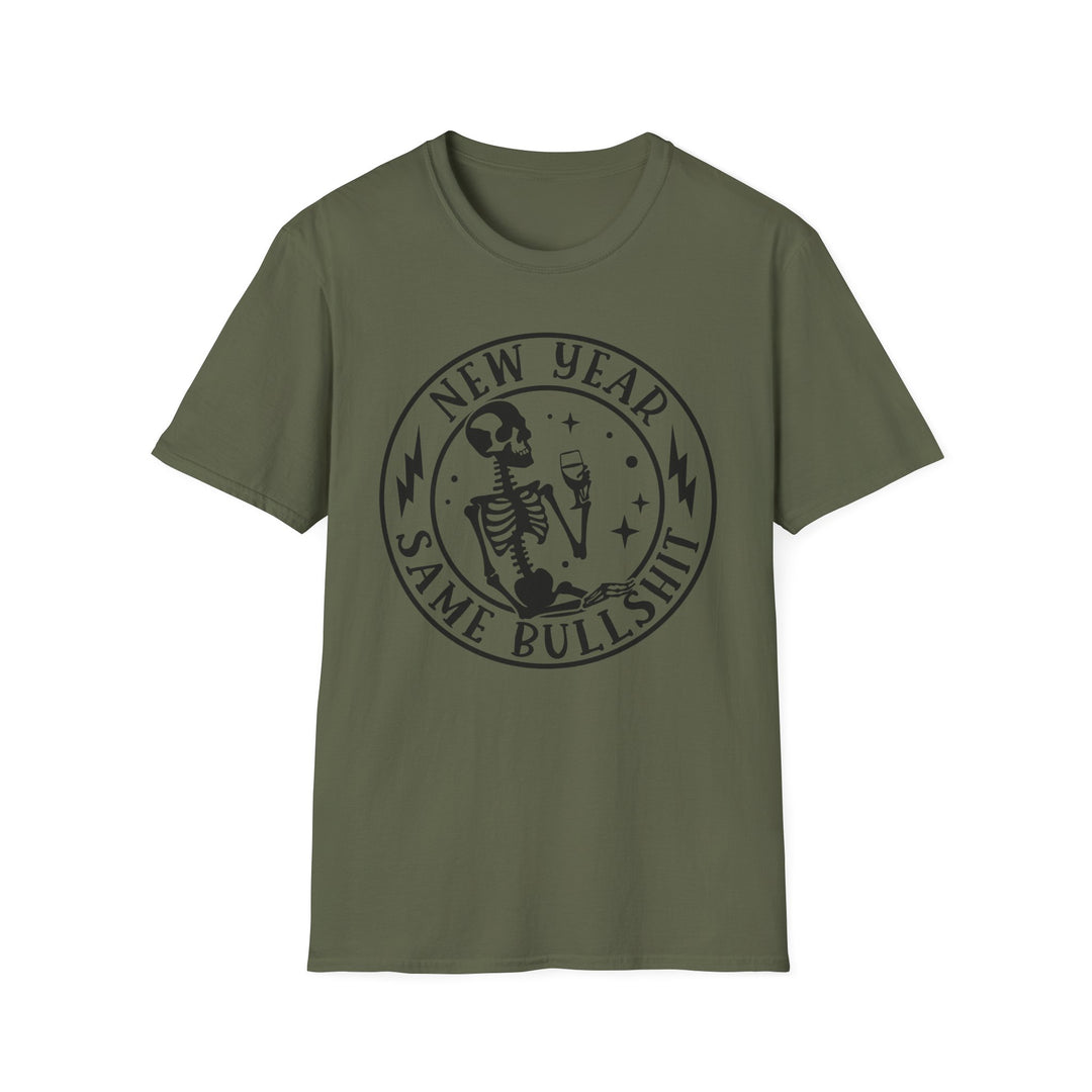 New Year Same Bullsh*t - Unisex Softstyle T-Shirt