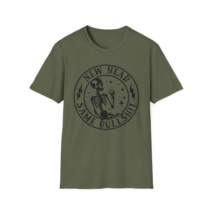 New Year Same Bullsh*t - Unisex Softstyle T-Shirt