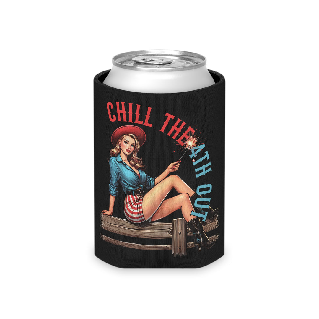 Chill The 4th Out - Can Cooler