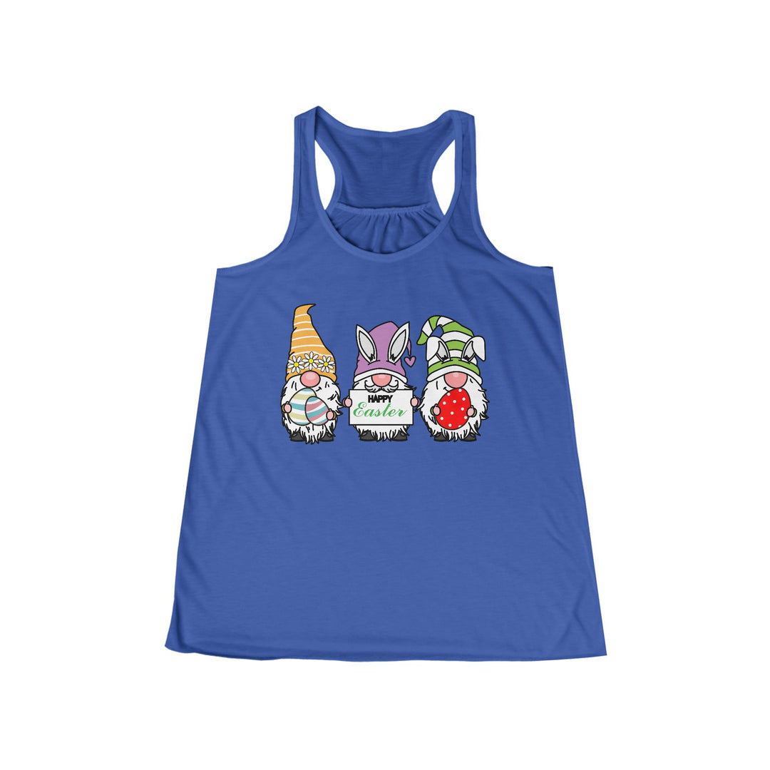 Easter Gnomes - Women's Flowy Racerback Tank
