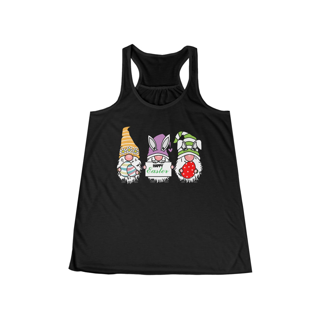 Easter Gnomes - Women's Flowy Racerback Tank