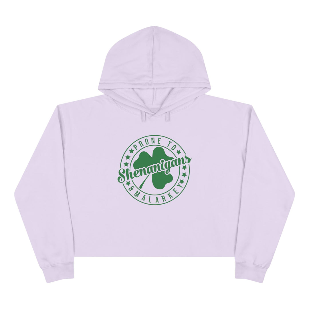 Shenanigans & Malarky - Crop Hoodie