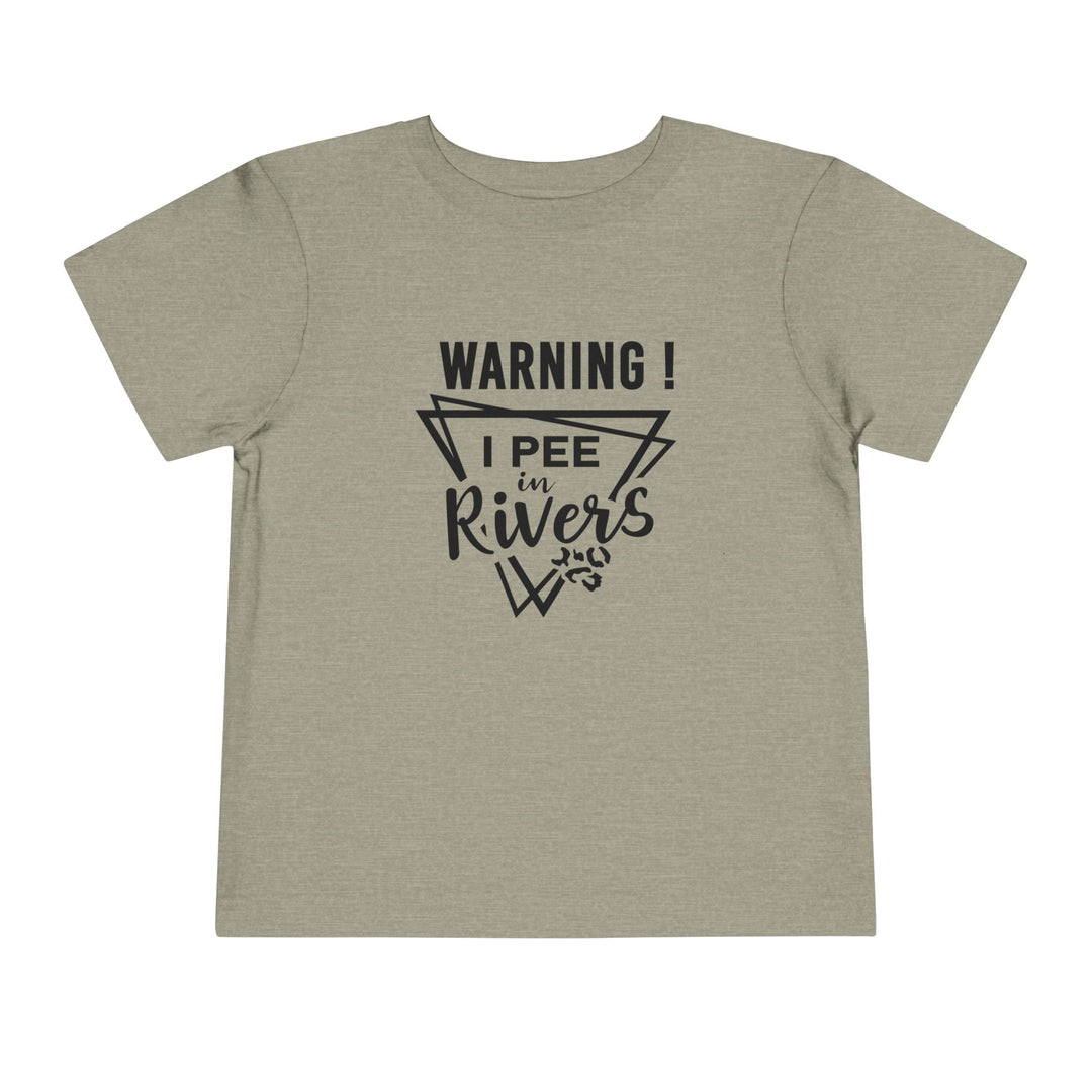 Warning - Toddler Short Sleeve Tee