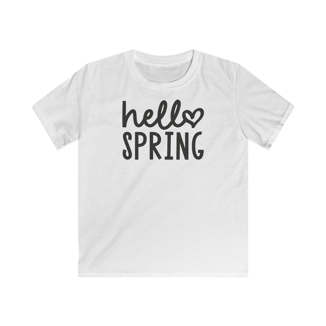 Hello Spring - Kids Softstyle Tee