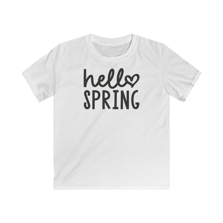 Hello Spring - Kids Softstyle Tee