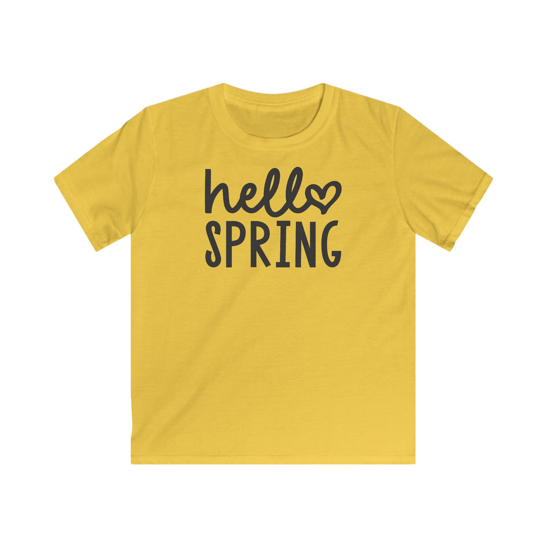 Hello Spring - Kids Softstyle Tee