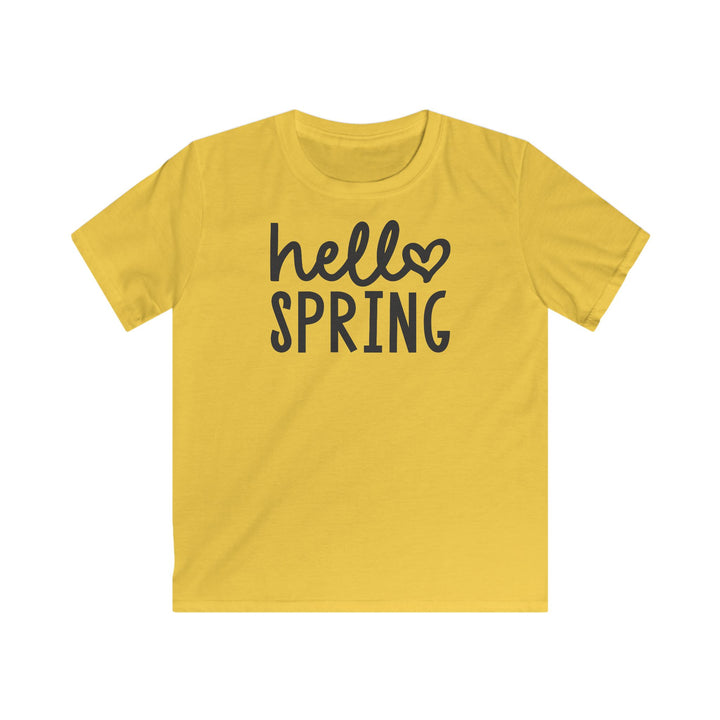 Hello Spring - Kids Softstyle Tee