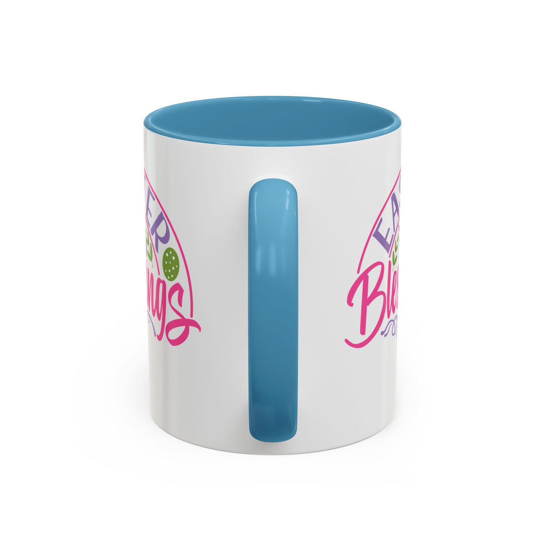 Easter Blessings - Accent Coffee Mug (11, 15oz)
