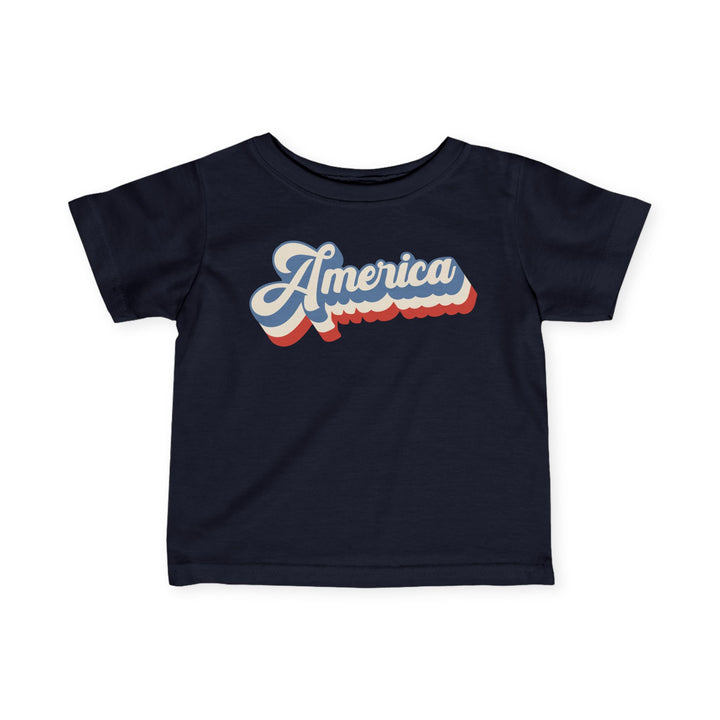 Retro America - Infant Fine Jersey Tee