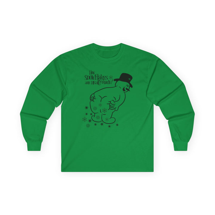 How Snowflakes Are Made - Unisex Ultra Cotton Long Sleeve Tee