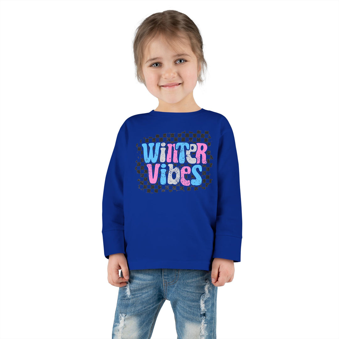 Winter Vibes - Toddler Long Sleeve Tee