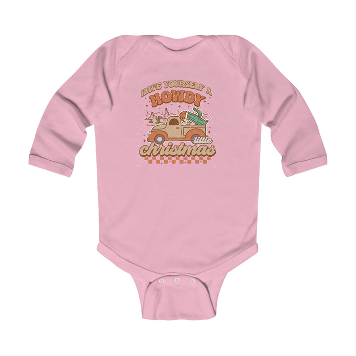 Howdy Christmas - Infant Long Sleeve Bodysuit