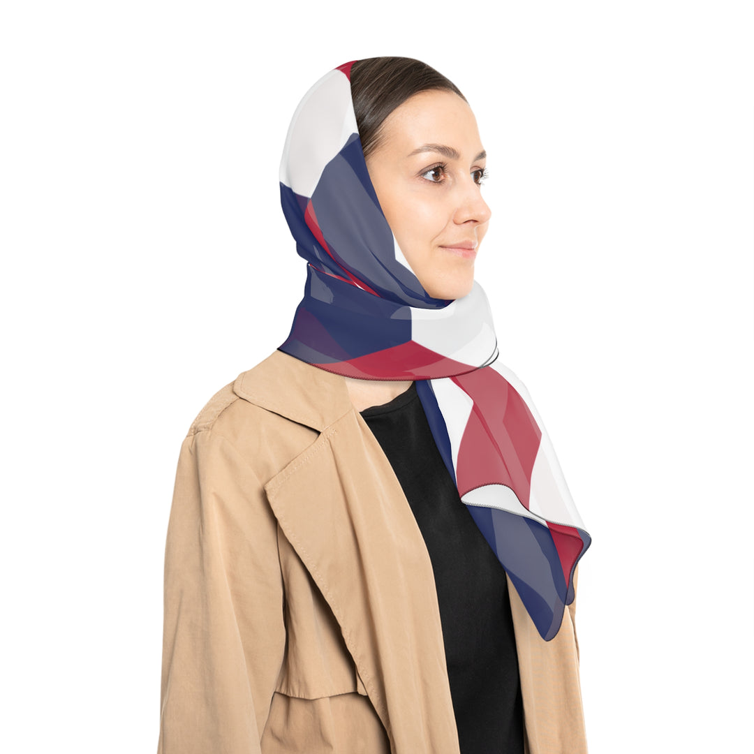 Patriotic Abstract - Poly Scarf