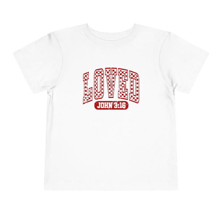 John 3:16 - Toddler Short Sleeve Tee