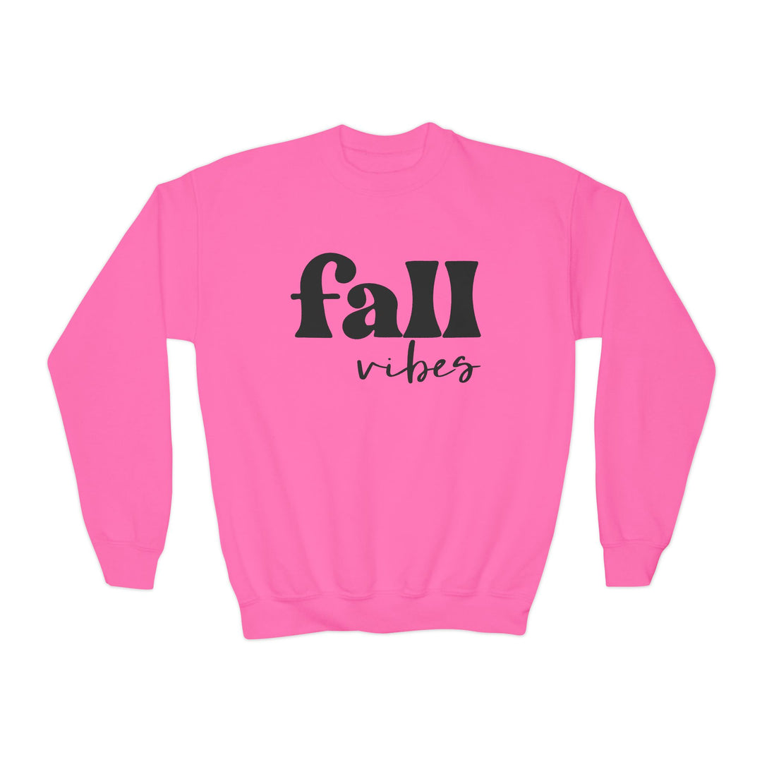 Fall Vibes - Youth Crewneck Sweatshirt