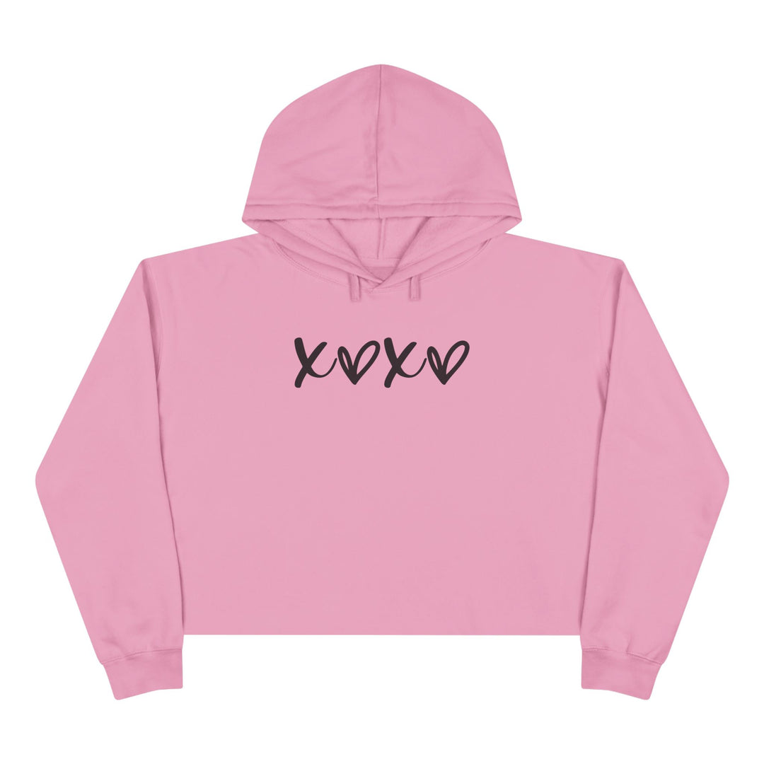 XOXO - Crop Hoodie