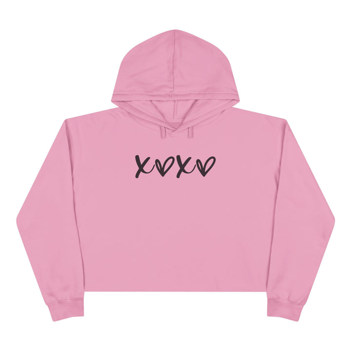 XOXO - Crop Hoodie