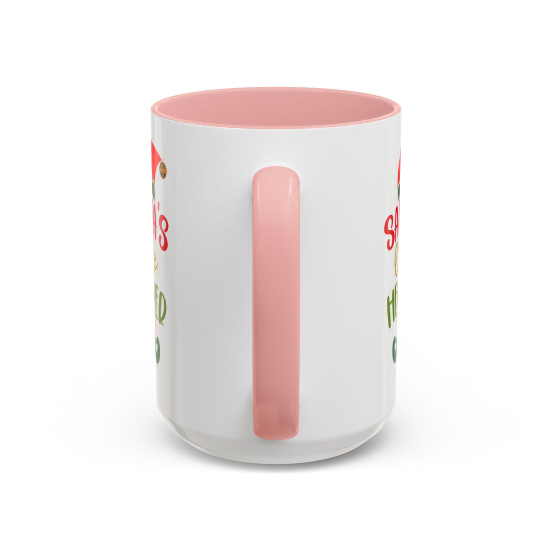 Santa's Little Helper - Accent Coffee Mug (11, 15oz)