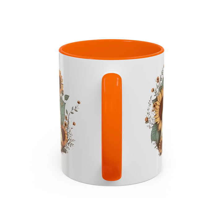 Sunflower Guitar - Accent Coffee Mug (11, 15oz)