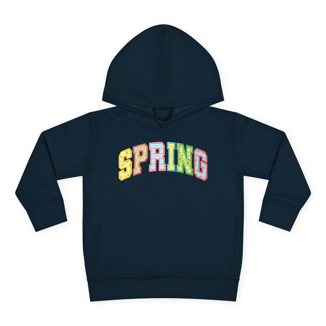 Spring Quilt - Toddler Pullover Fleece Hoodie