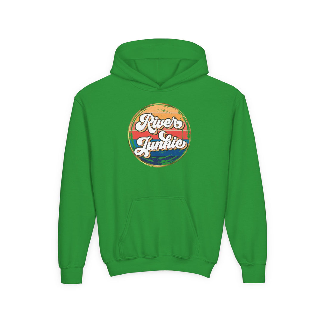 River Junkie - Youth Heavy Blend Hooded Sweatshirt