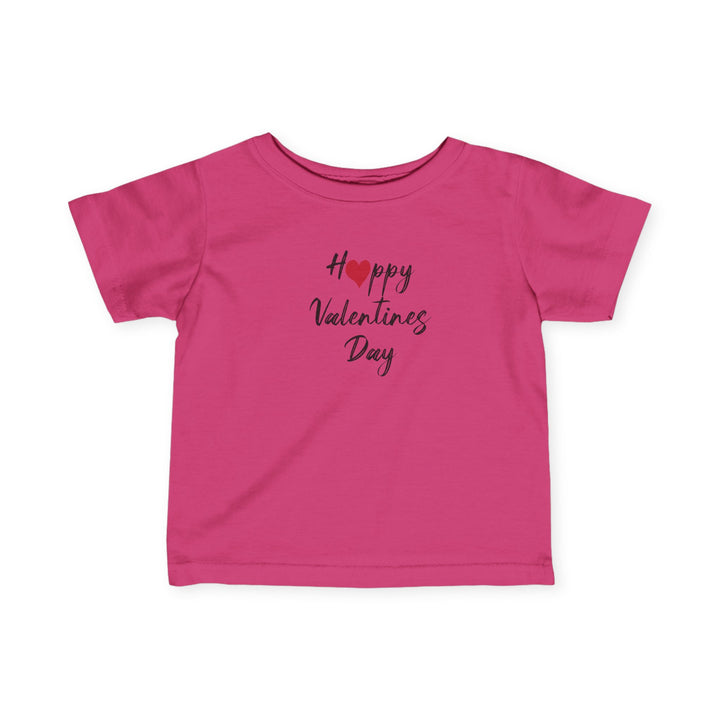 Happy Valentines Day - Infant Fine Jersey Tee