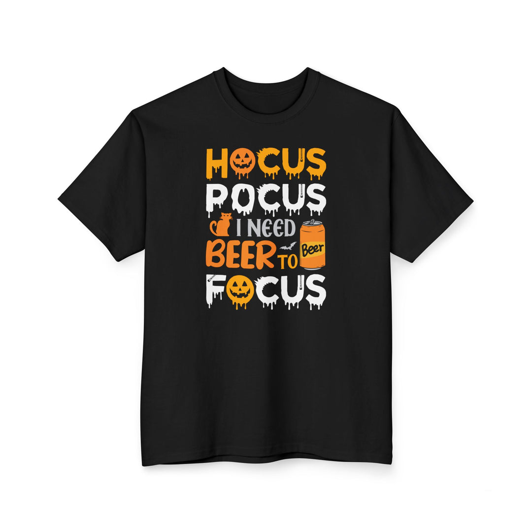 Hocus Pocus I Need A Beer To Focus - Unisex Ultra Cotton® Tall T-Shirt