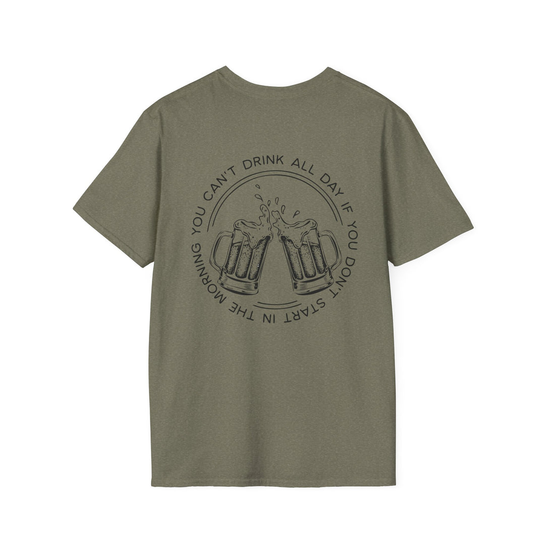 Can't Drink All Day - Unisex Softstyle T-Shirt