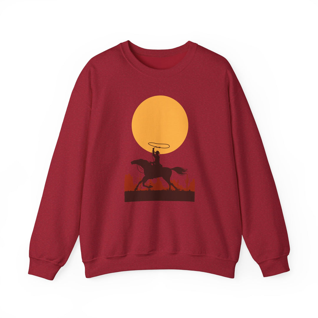 Roping The Moon - Unisex Heavy Blend™ Crewneck Sweatshirt