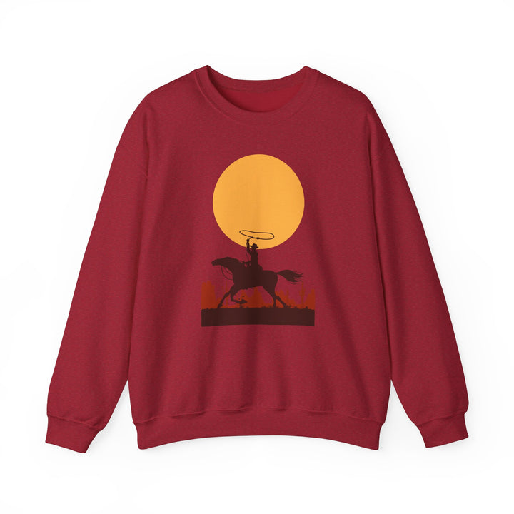 Roping The Moon - Unisex Heavy Blend™ Crewneck Sweatshirt