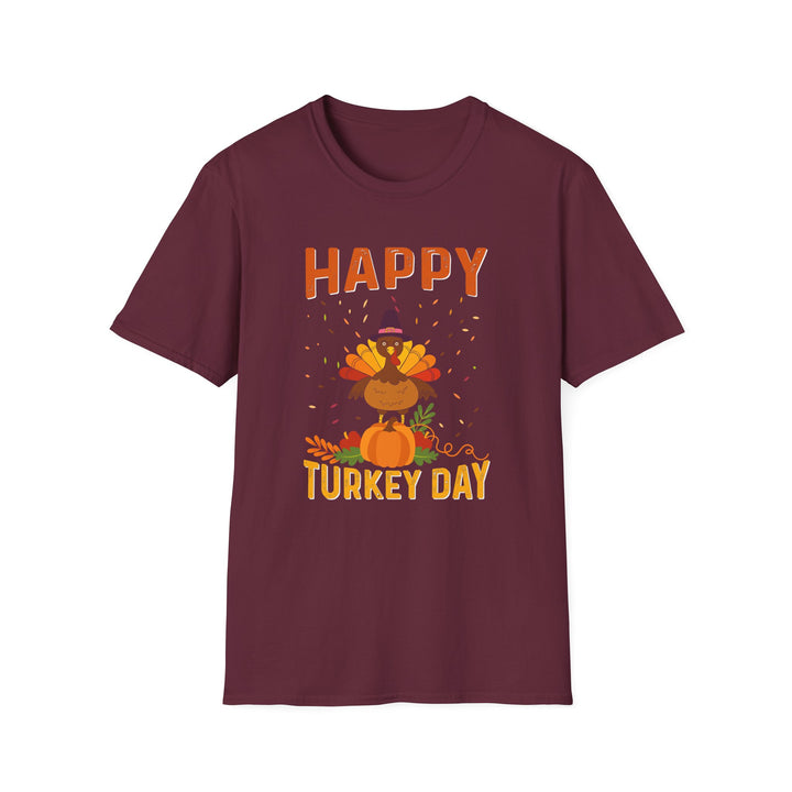 Happy Turkey Day - Unisex Softstyle T-Shirt