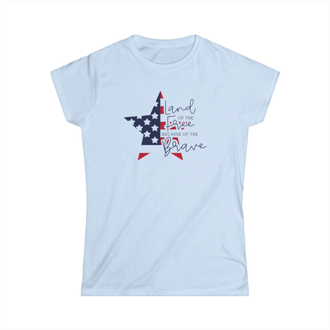 Land of The Free - Women's Softstyle Tee